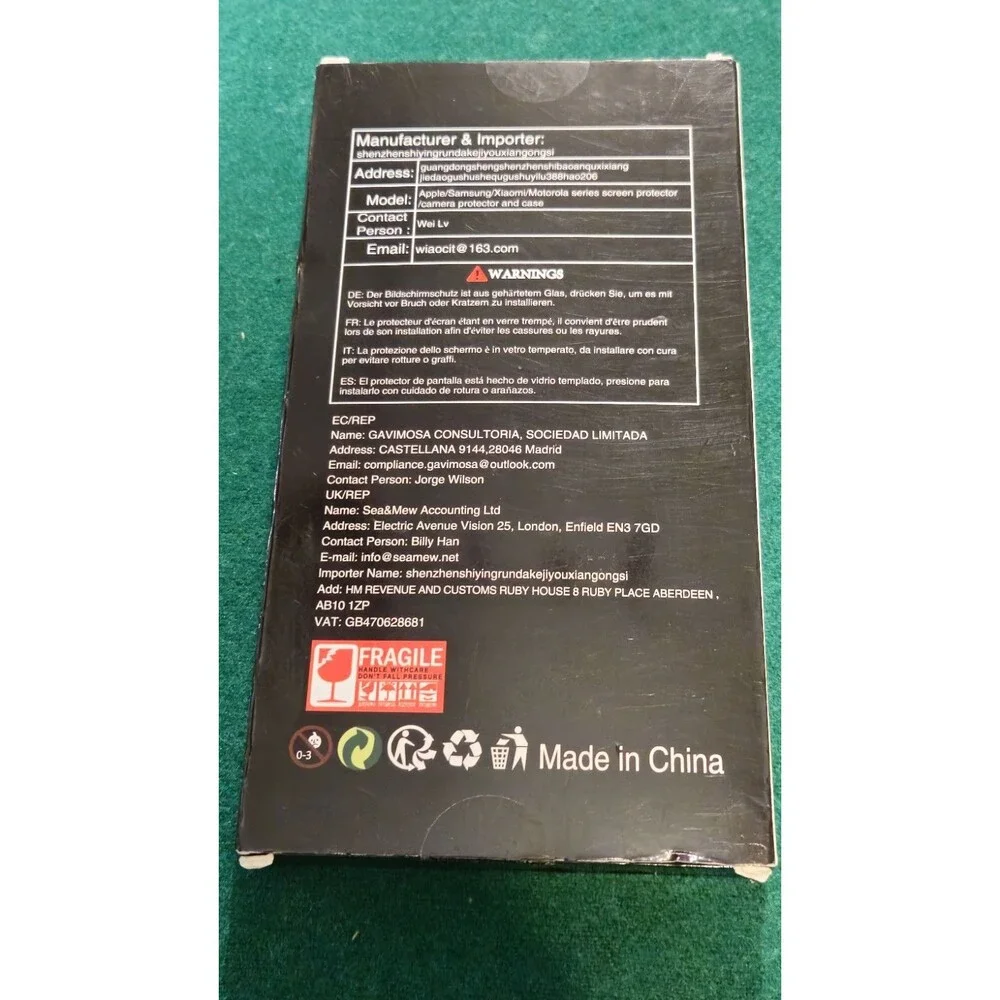 Wiaocit 3 Pack Tempered Glass Screen Samsung Galaxy S26 Ultra-Transparent